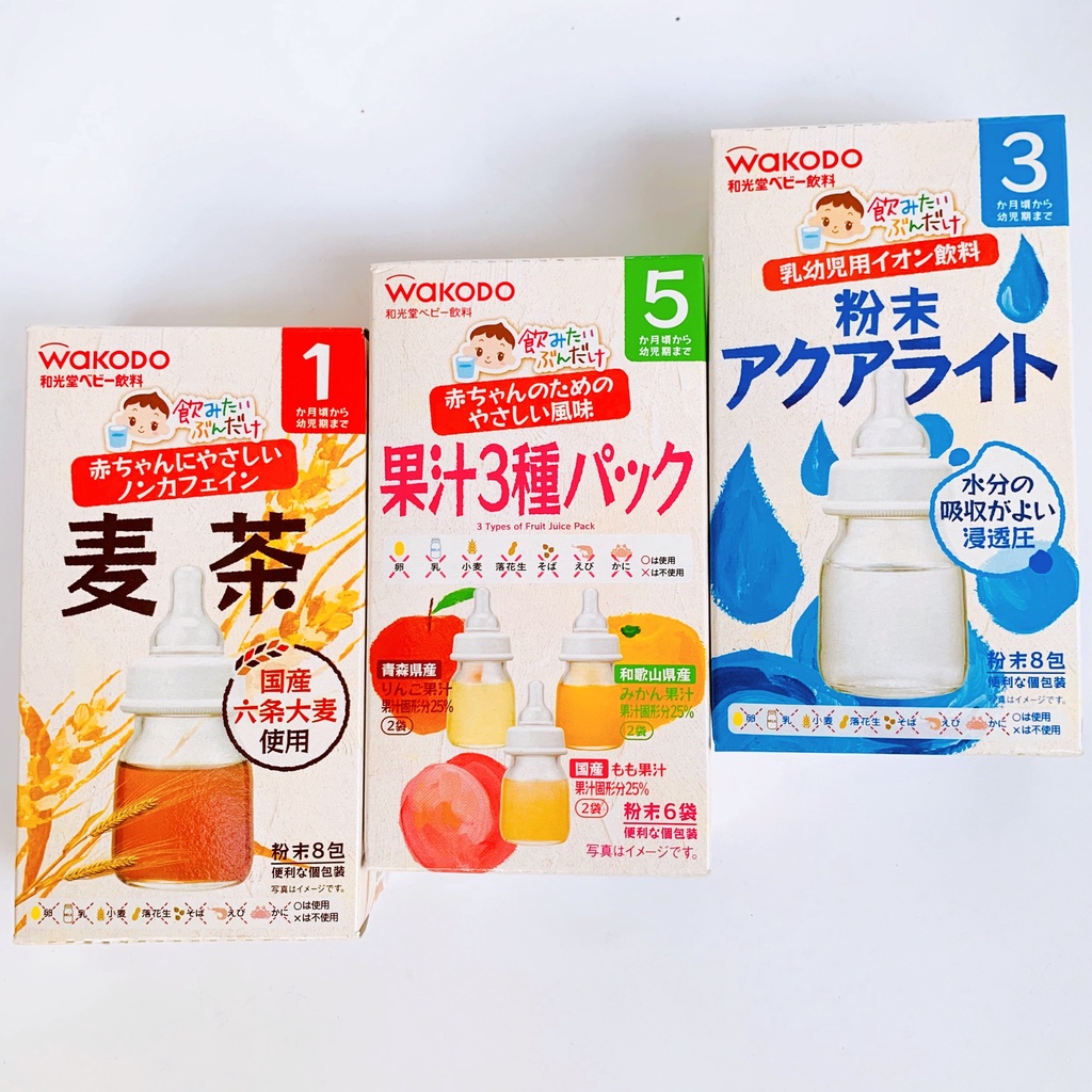 Trà Wakado Nhật Bản đủ vị cho bé, Megamom