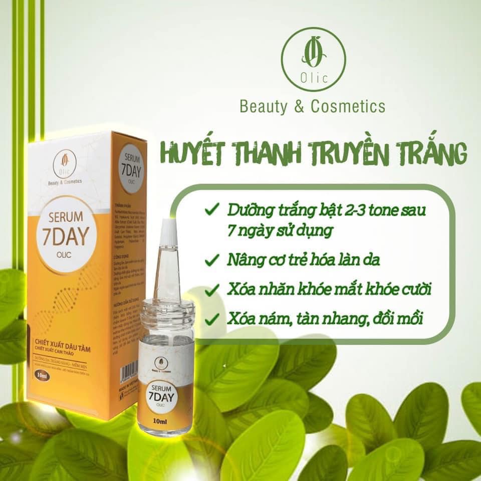 Serum trắng da TRẺ HÓA 7 DAY OLIC