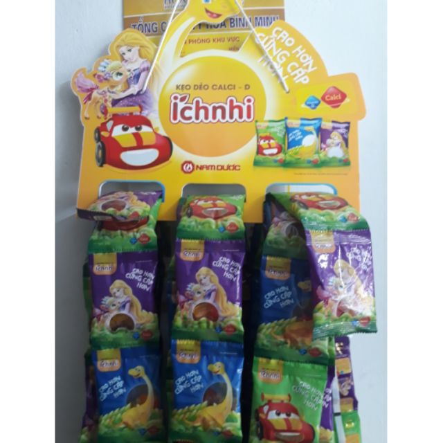 Kẹo dẻo Ích Nhi - Combo 10 bì
