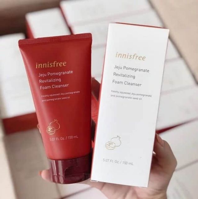 ❤️ Sữa rữa mặt lựu đỏ Innisfree Jeju Pomegranate Revitalizing