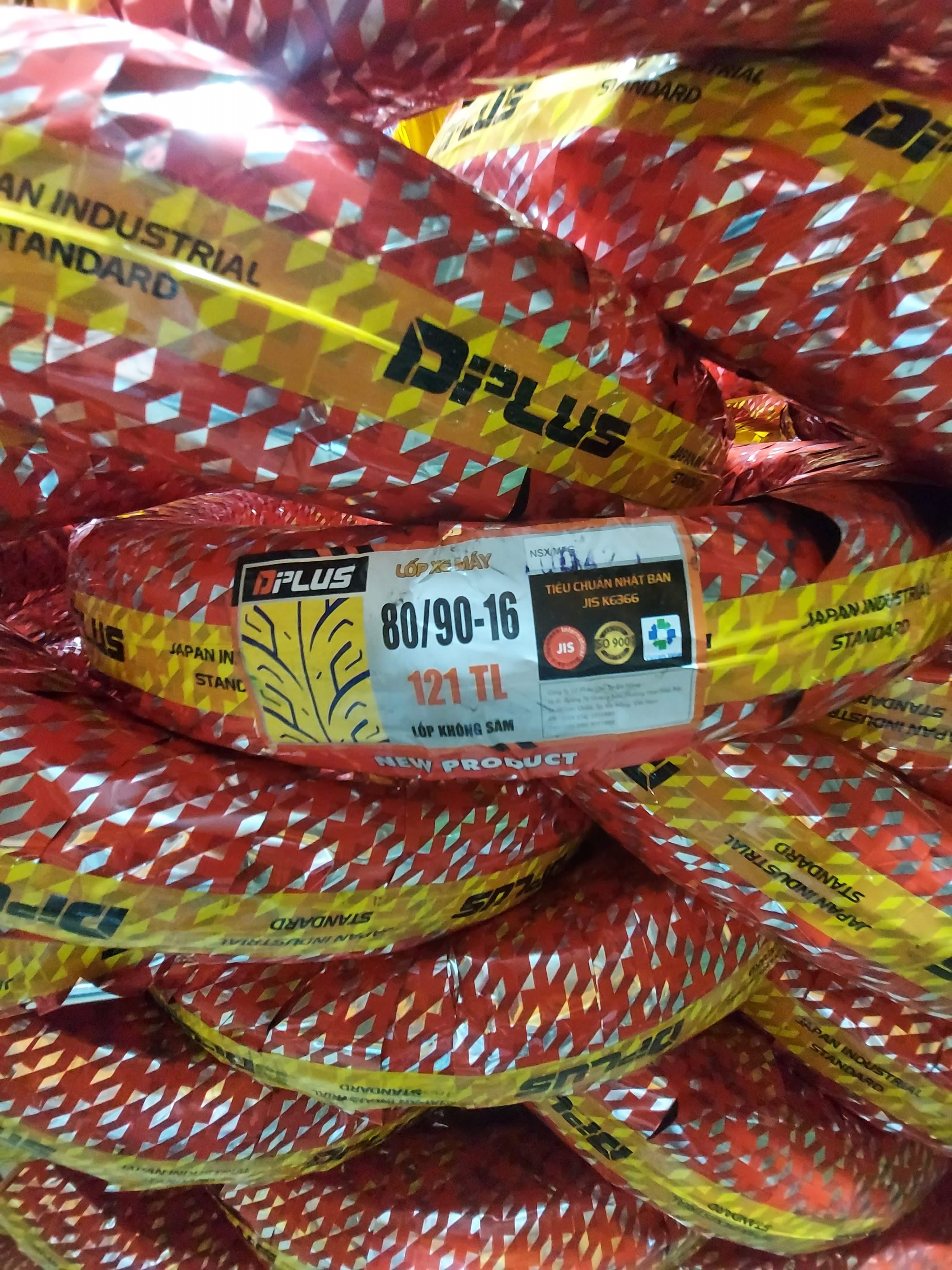Lốp Trước KHÔNG RUỘT SH Mode 80/90-16 DPLUS