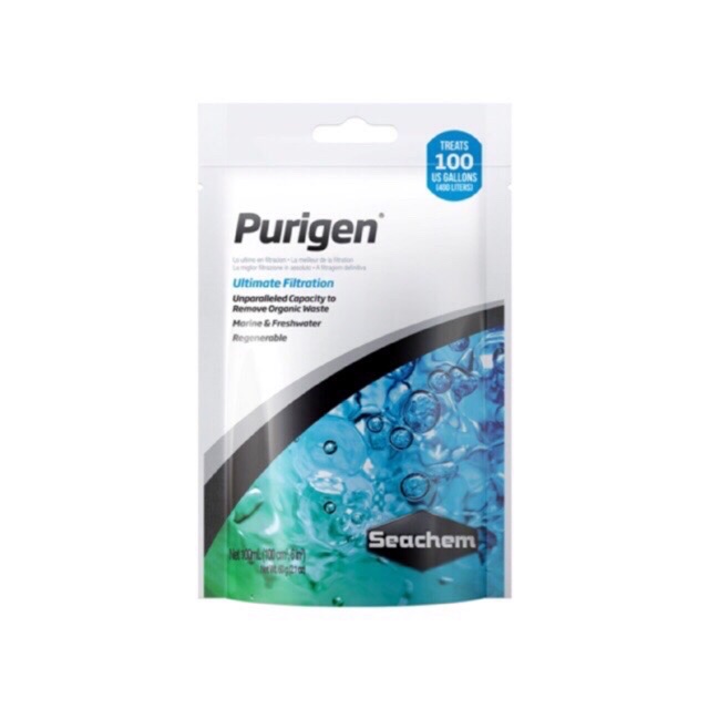 SEACHEM PURIGEN 100ml - VẬT LIỆU LỌC CAO CẤP