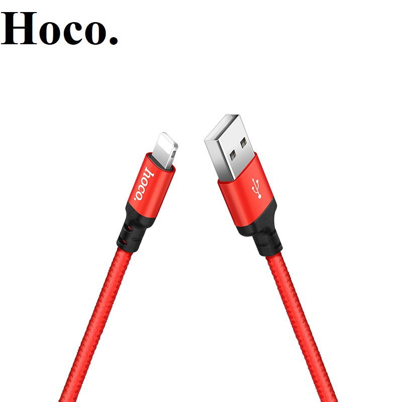 Cáp sạc iphone dài 1m/2m Hoco X14 siêu bền hàng chính hãng