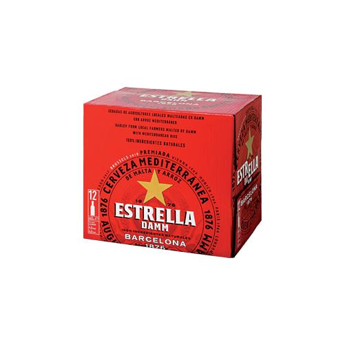 [HCM]Thùng 24 chai bia Estrella Damm 330ml