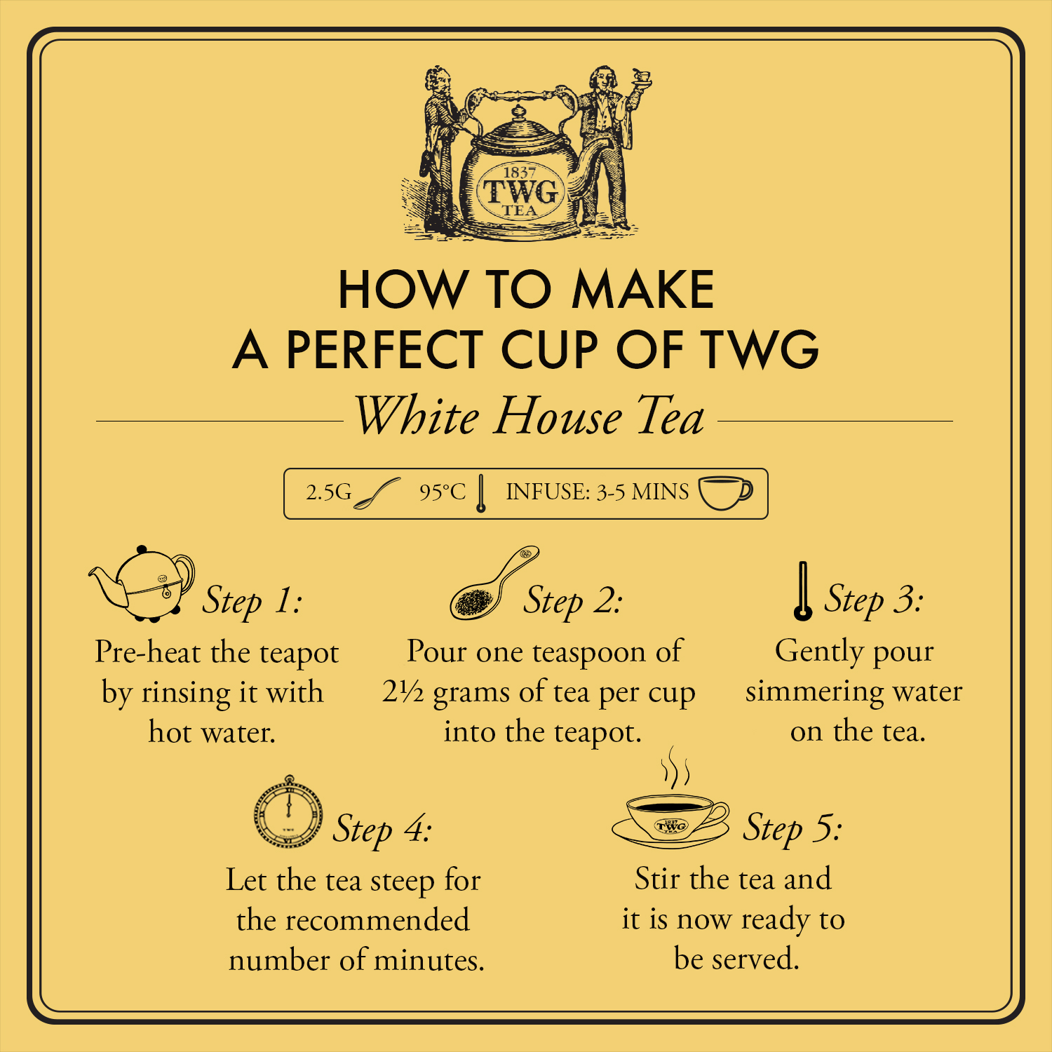 Trà TWG Tea - White House Tea (75g) | Trà Trắng