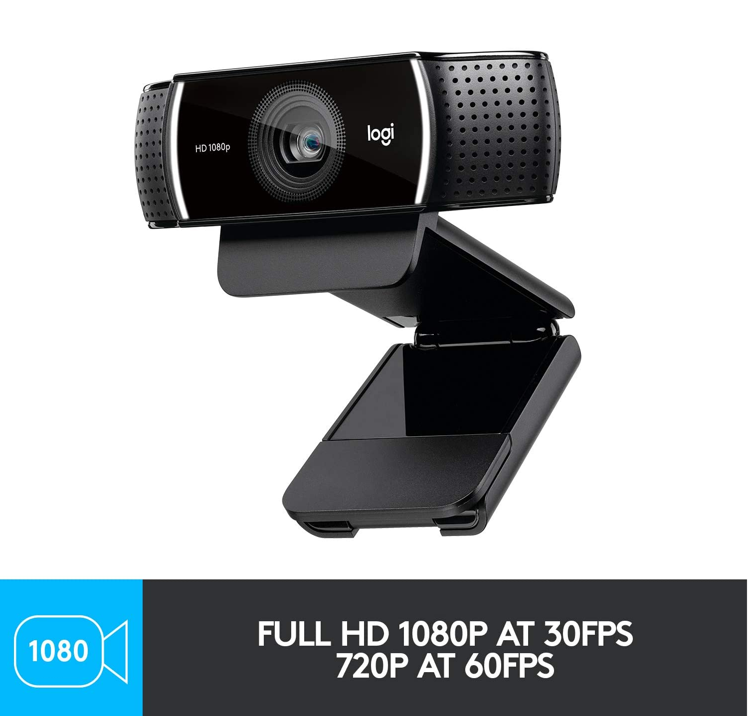 [HCM]Webcam Logitech C922 Optimized For Streaming (New) - Hàng Chính Hãng