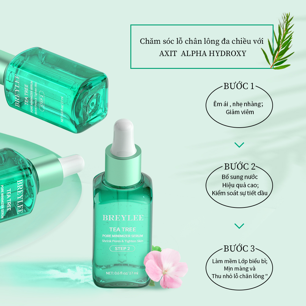 BREYLEE Pore Shrinking Serum 17ml BREYLEE Serum thu nhỏ lỗ chân lông 17ml