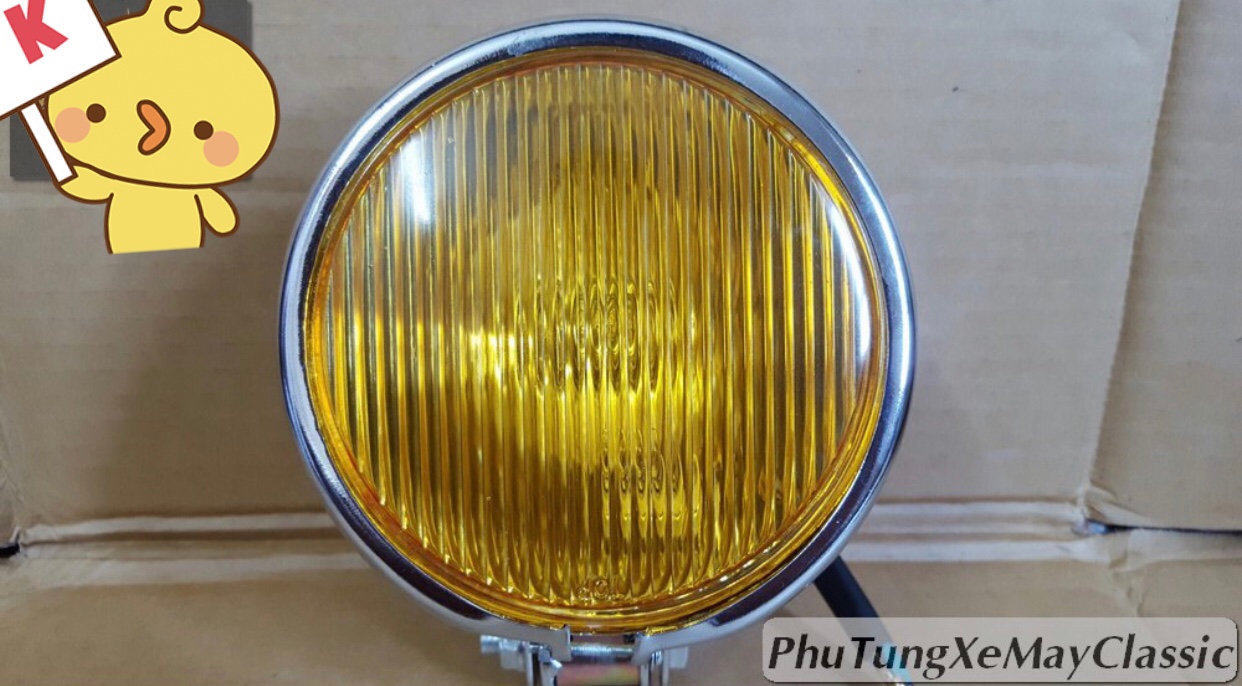 Đèn pha giả zin rebel 125, độ mọi loại xe Cup, Win, cafe racer, classic....