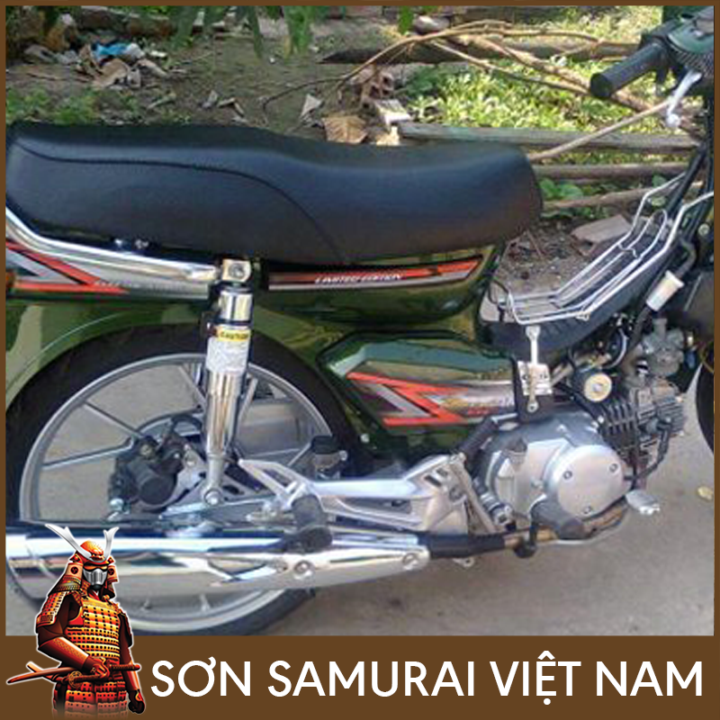 Sơn samurai màu xanh lá - Combo sơn xanh lá 162 sơn xịt samurai