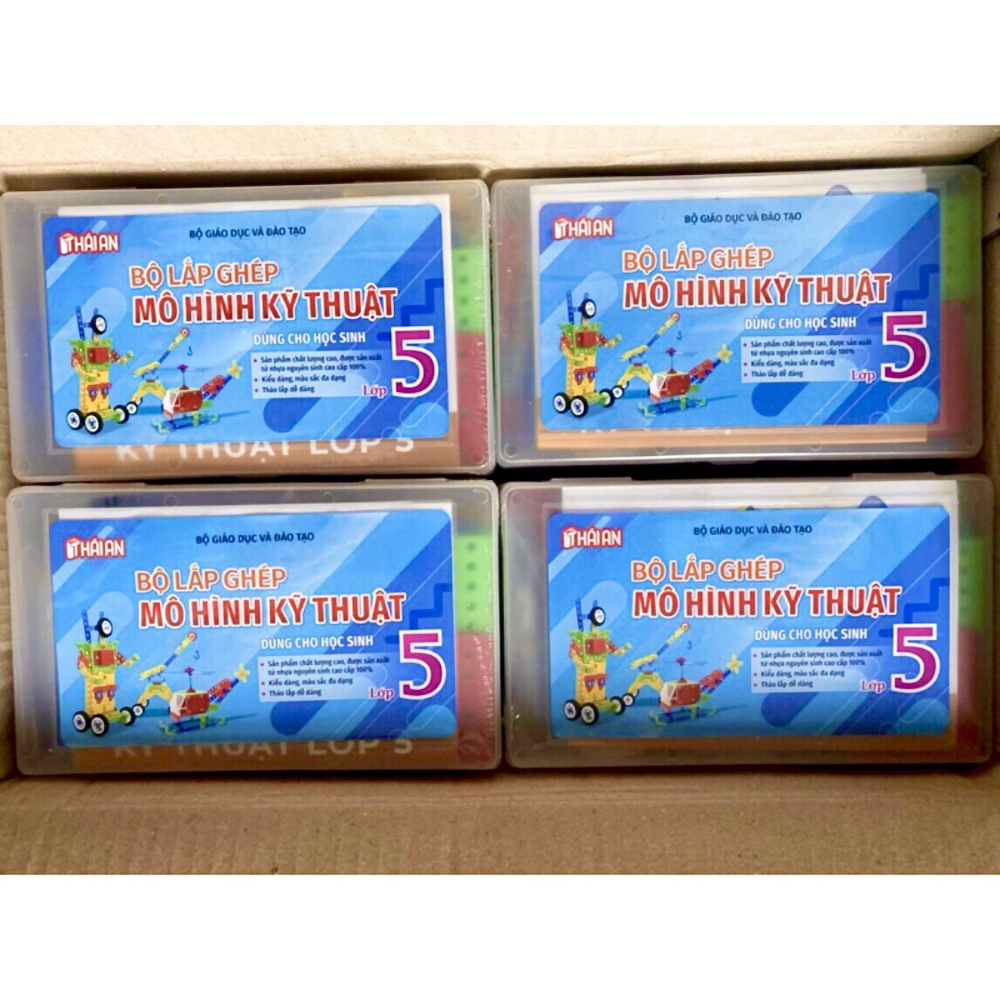 Bộ mô hình lắp ráp Kỹ Thuật lớp 5 - Thái An