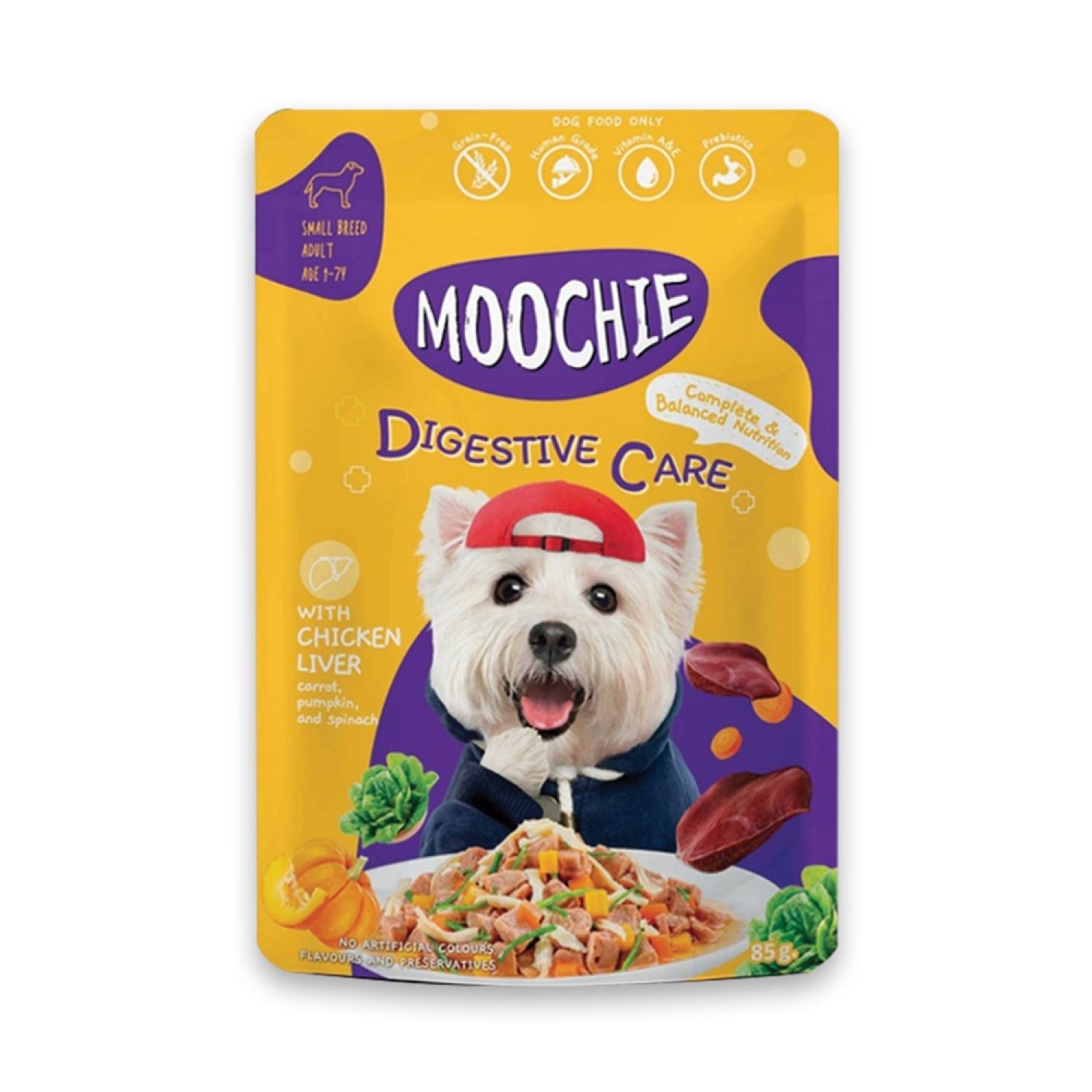 Pate gói Moochie dành cho chó - 85gr (6 vị)