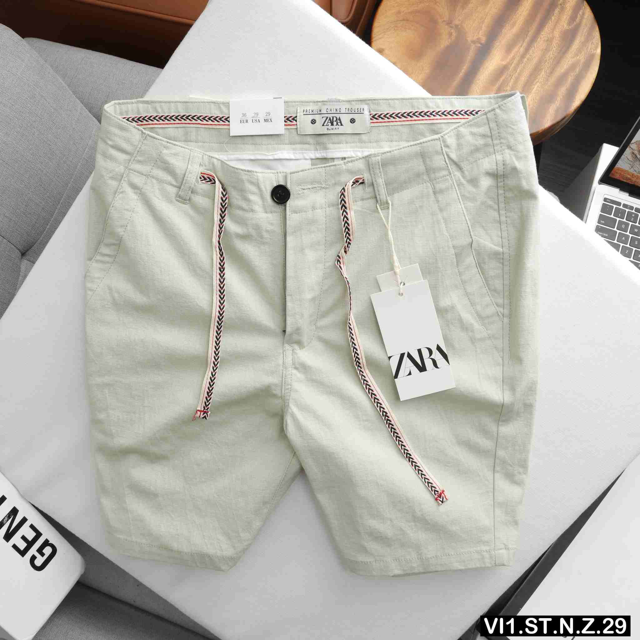 Quần short linen nam DICYDE ST.N.Z.29 cao cấp