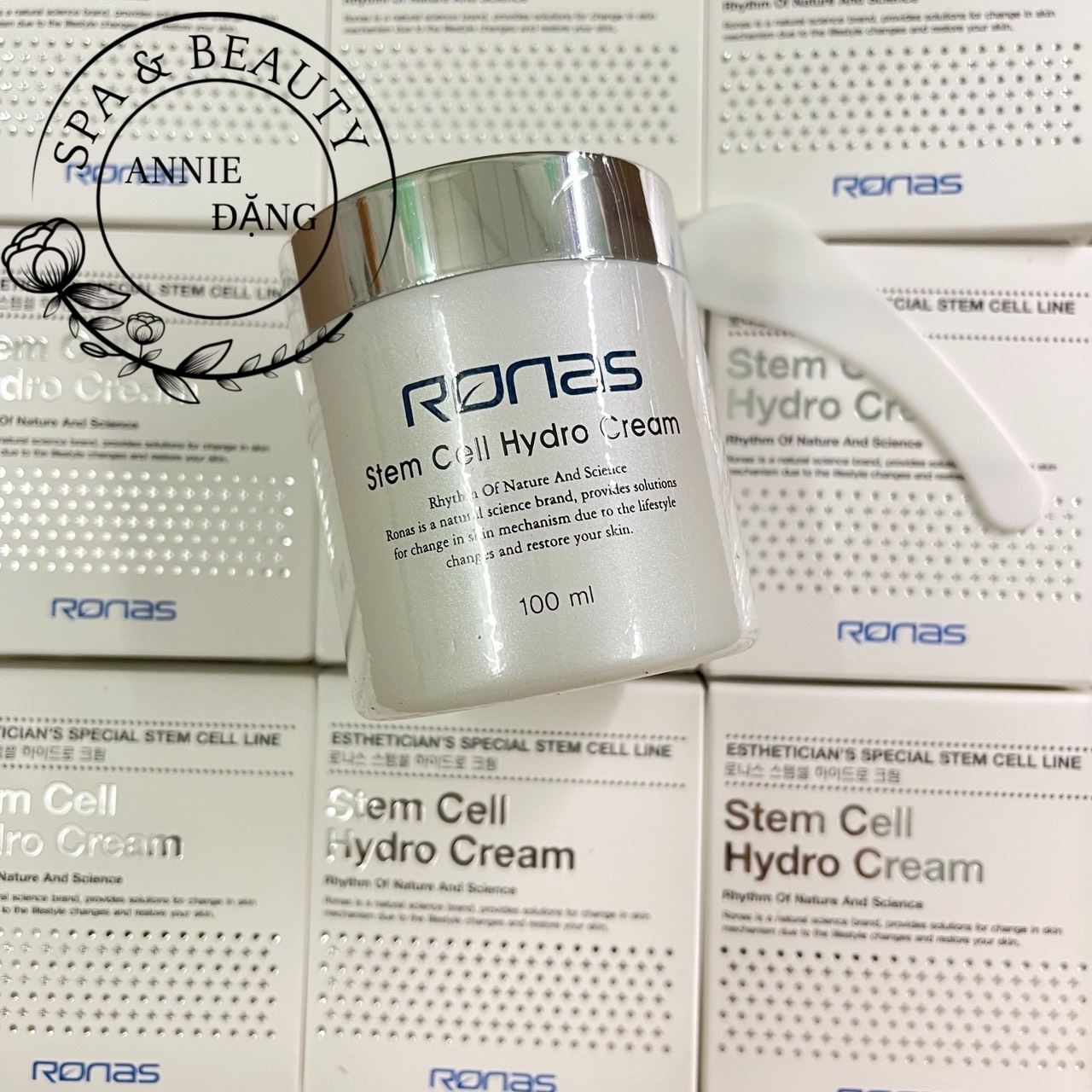 Kem Tế Bào Gốc RONAS Stem Cell Hydro Cream 100ml