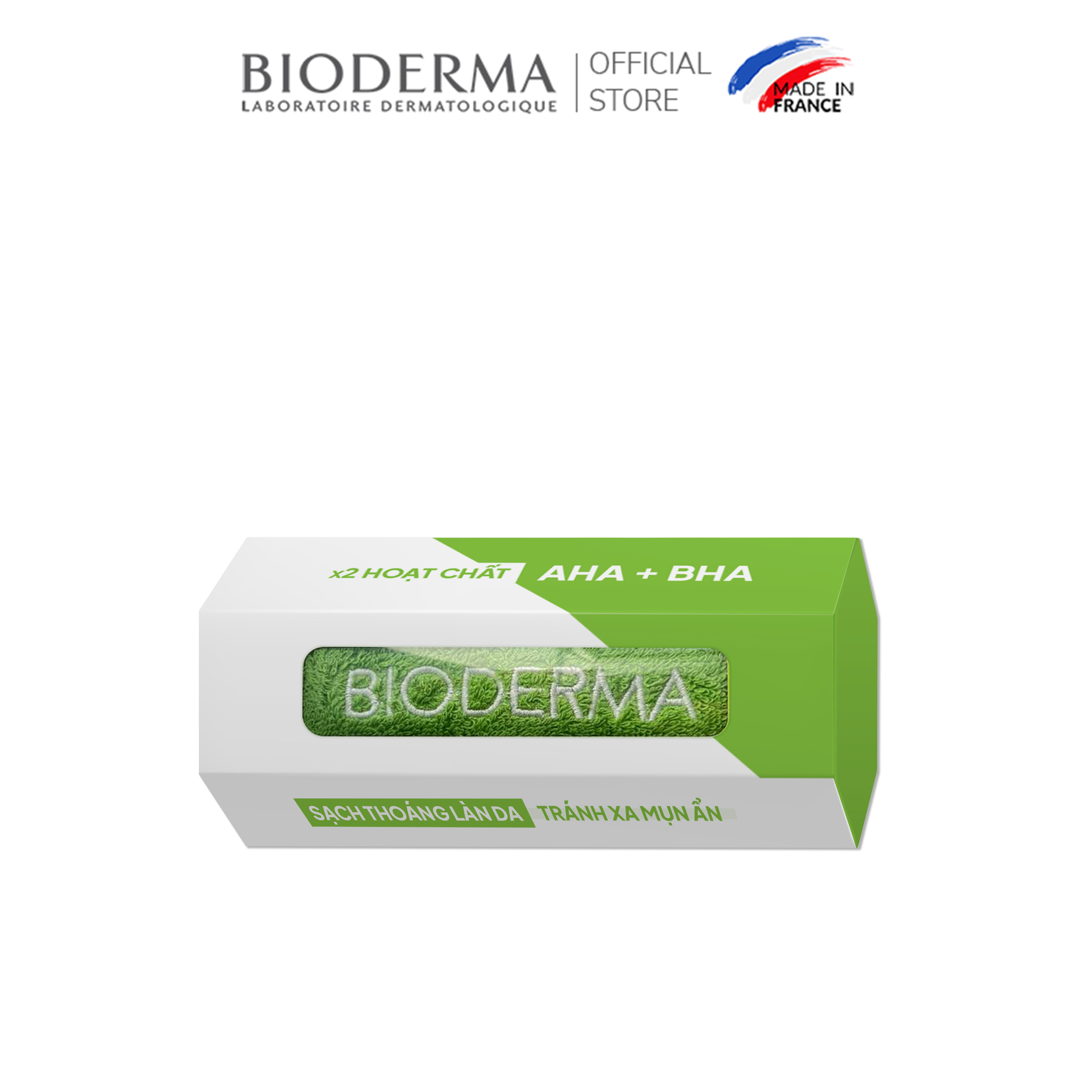 [QUÀ TẶNG KHÔNG BÁN] Khăn mặt cao cấp Bioderma Sébium Gel moussant actif