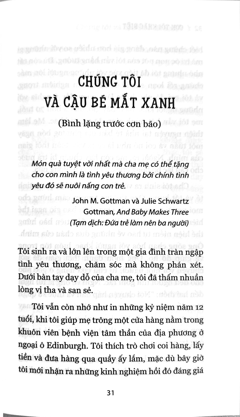 Sách nuôi dạy con - Con Tôi Khác Biệt