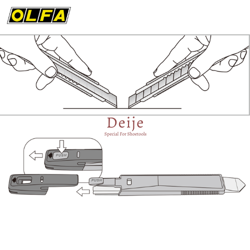 Dao cắt Nhật OLFA MT-1 lưỡi 12.5mm