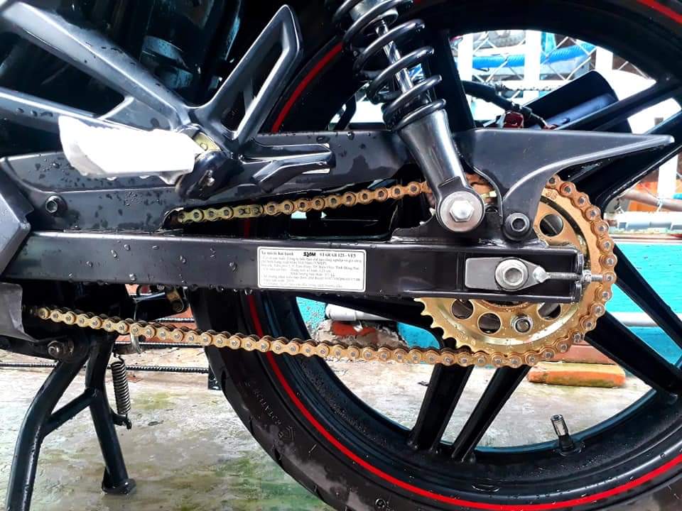 NHÔNG SÊN DĨA – SYM STAR SR125 – D.I.D – MILA BEAR
