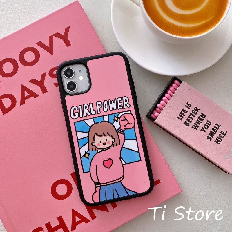 [HCM]Ốp Lưng Girl Power iPhone | Từ 6 đến 12 Pro Max | [ TI STORE ]