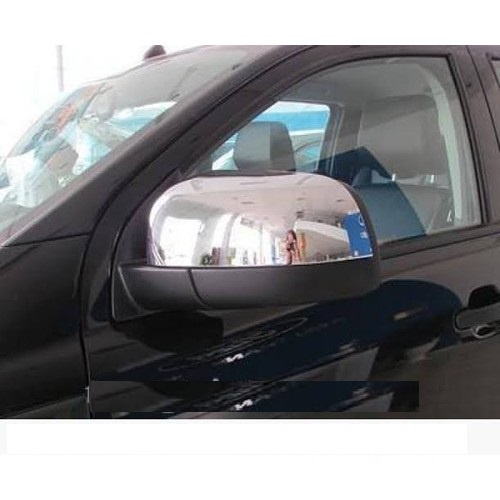 Ốp gương chiếu hậu Ford Ranger 2014 - 2021 chất liệu mạ crom, cacbon cao cấp sáng bóng