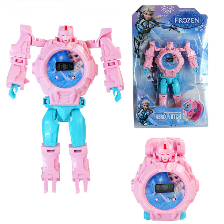 ĐỒNG HỒ BIẾN HÌNH ROBOT SIÊU NHÂN CỰC HOT