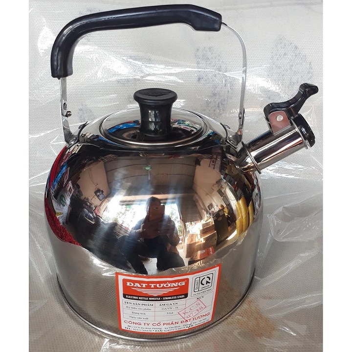 ẤM ĐUN NƯỚC TRÊN BẾP GAS BẾP TỪ 5L