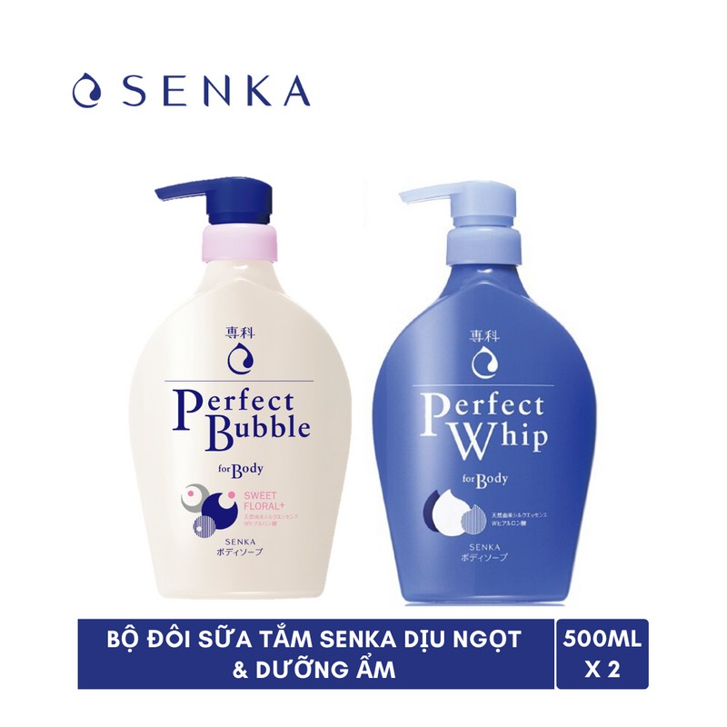 Sữa tắm dưỡng ẩm Senka 500ml