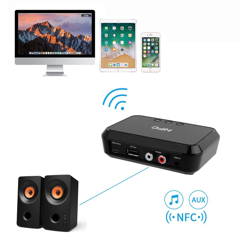 Thiết Bị Nhận Bluetooth Cho Loa Và Amply BL-B10 NFC - Desktop Bluetooth Receiver