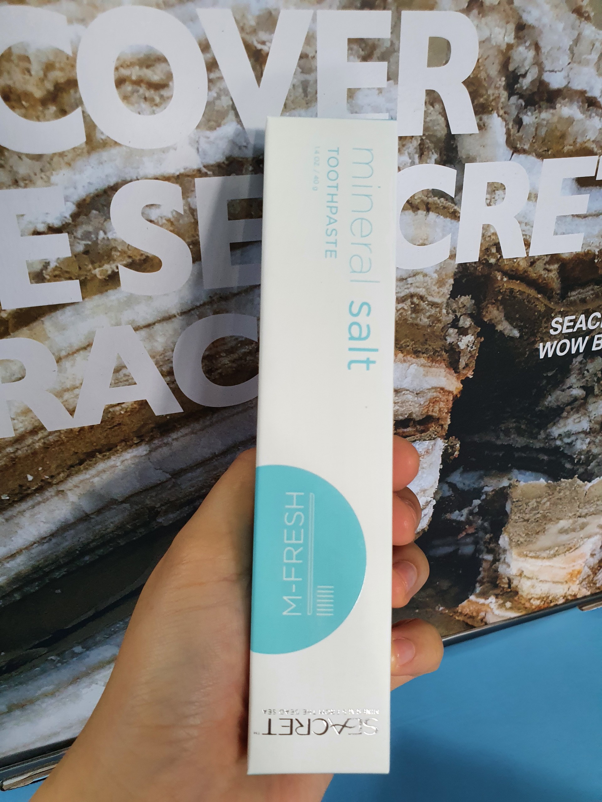 [HCM]Kem đánh răng Seacret - Minieral salt.