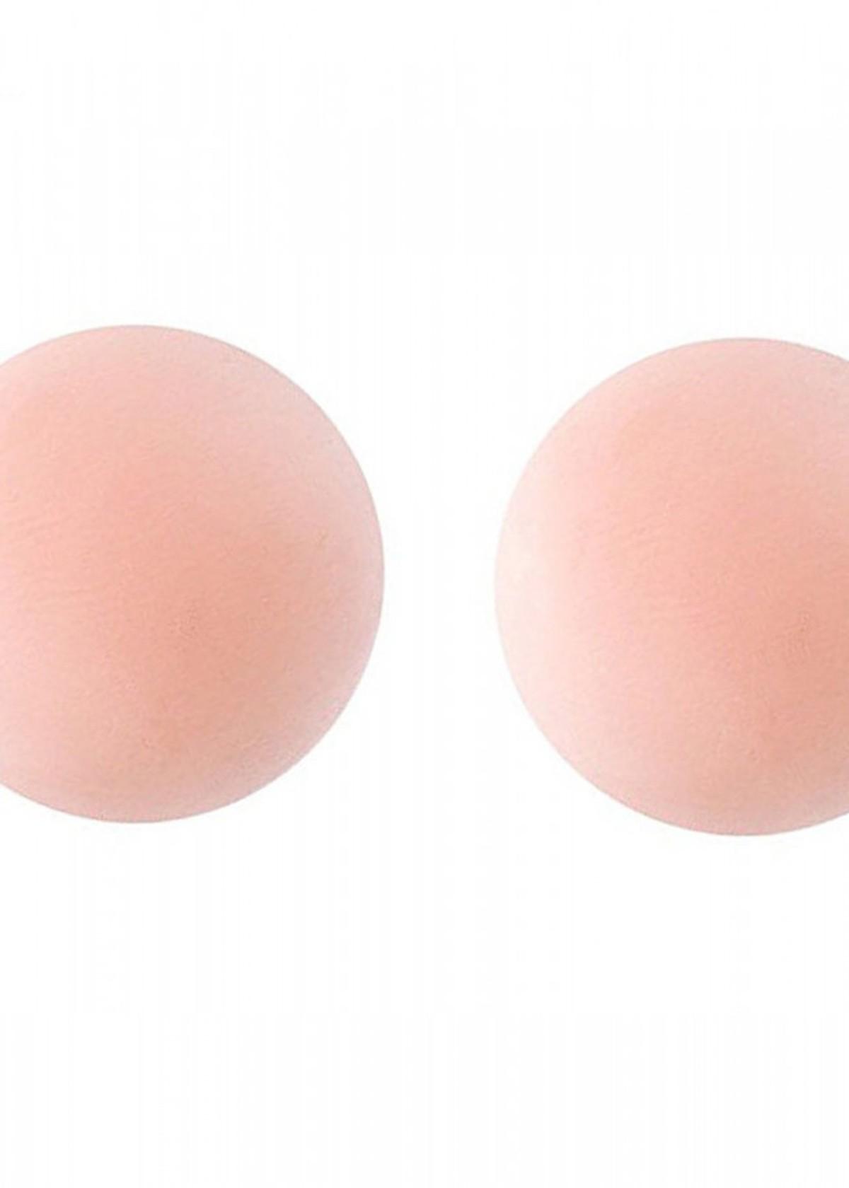 2 miếng dán đầu ti nâng ngực silicon hộp hồng