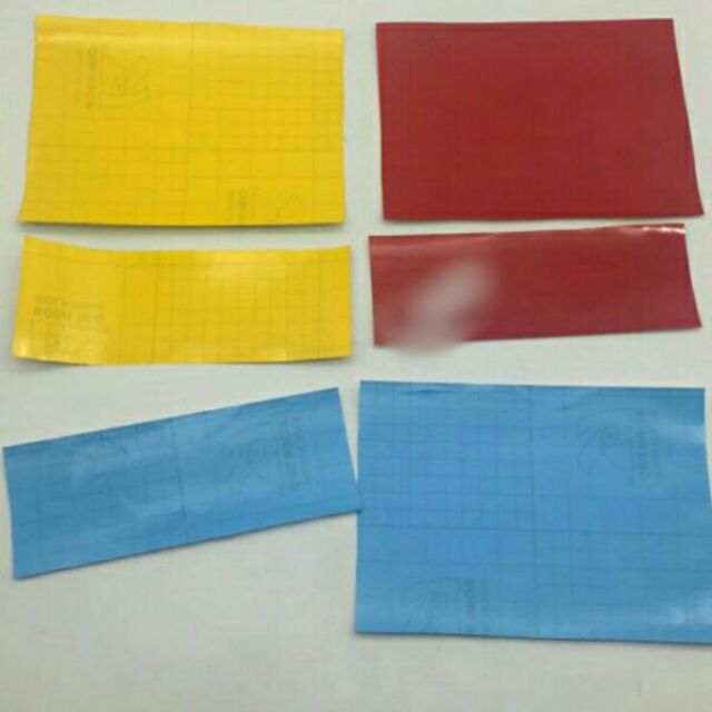 2 Miếng decal vàng dán nửa bảng số xe Máy full màu