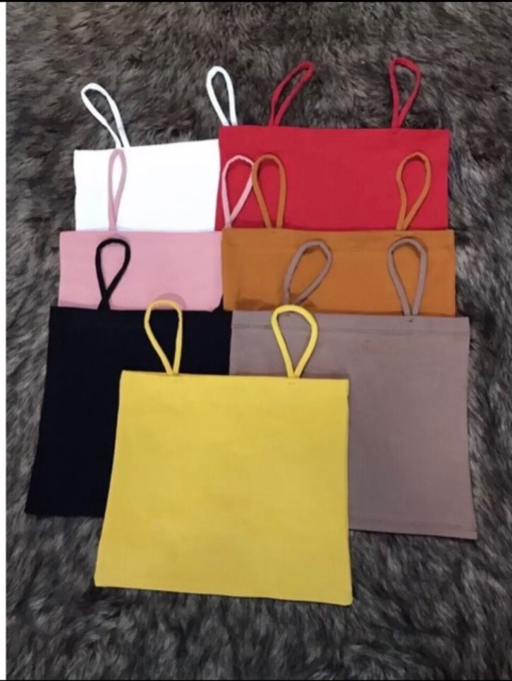 Áo croptop 2 dây nữ, Áo 2 dây sợi bún