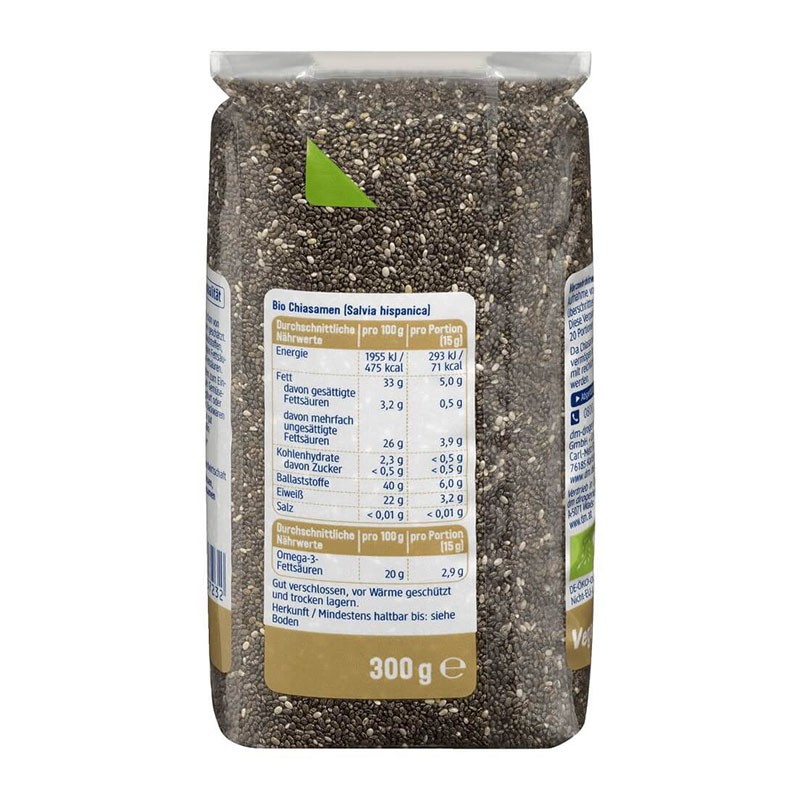 Hạt Chia - Đạt tiêu chuẩn Bio của Đức