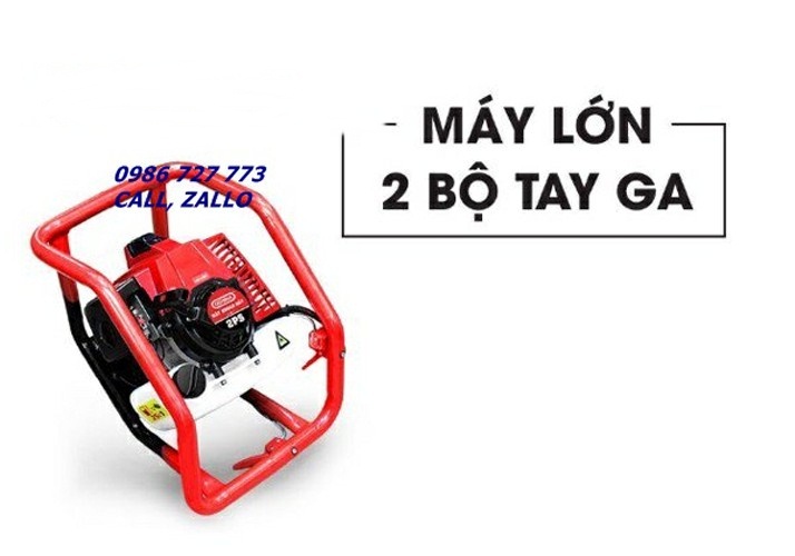 Máy khoan đất oshima 2ps kèm mũi khoan 100mm