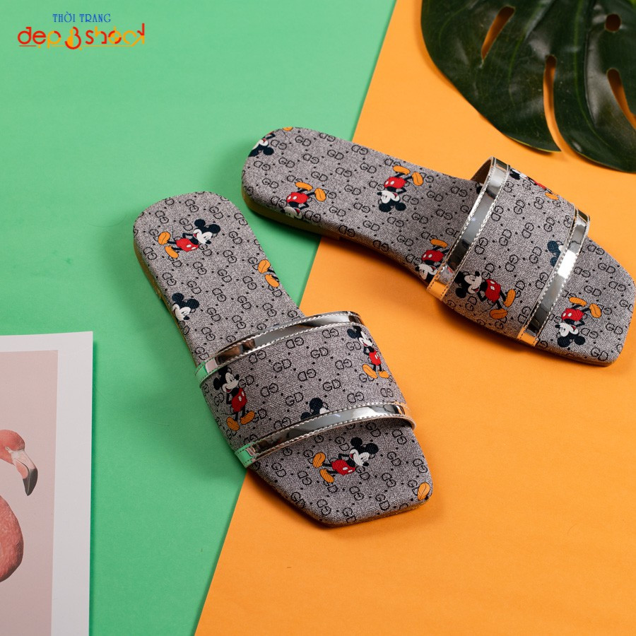 Dép nữ quai ngang thời trang HOT TREND có size lớn 41 42 43