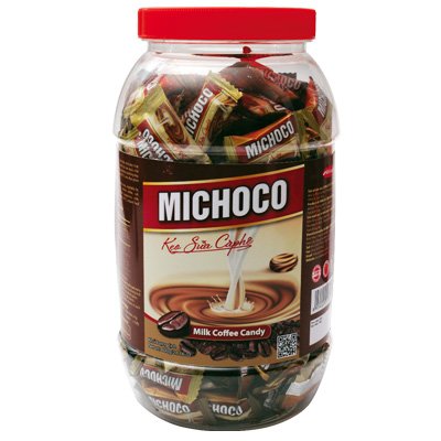 Kẹo Sữa Cafe (hủ 600g - túi 140g - túi 400g) - Bibica