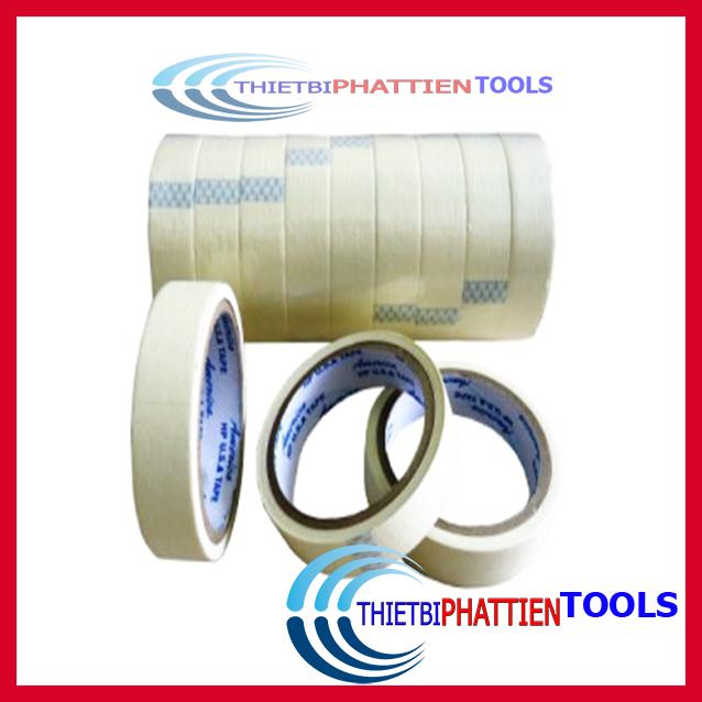 [HCM]6 cuộn băng keo giấy 2F4 (24cm) Masking Tape USA ( băng keo chặn màu )