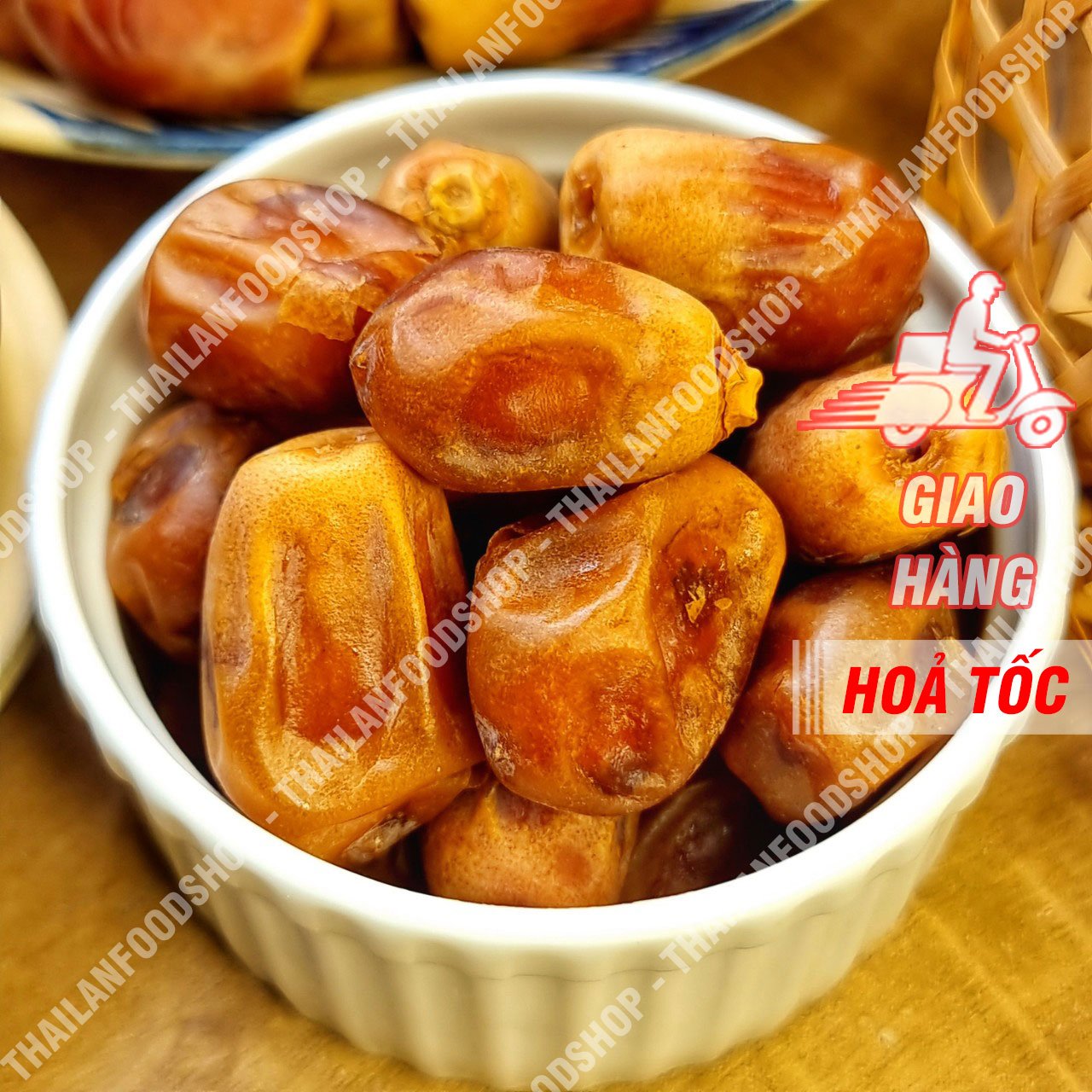 Chà Là Rời Cành Sấy Dẻo - Lon 500gr