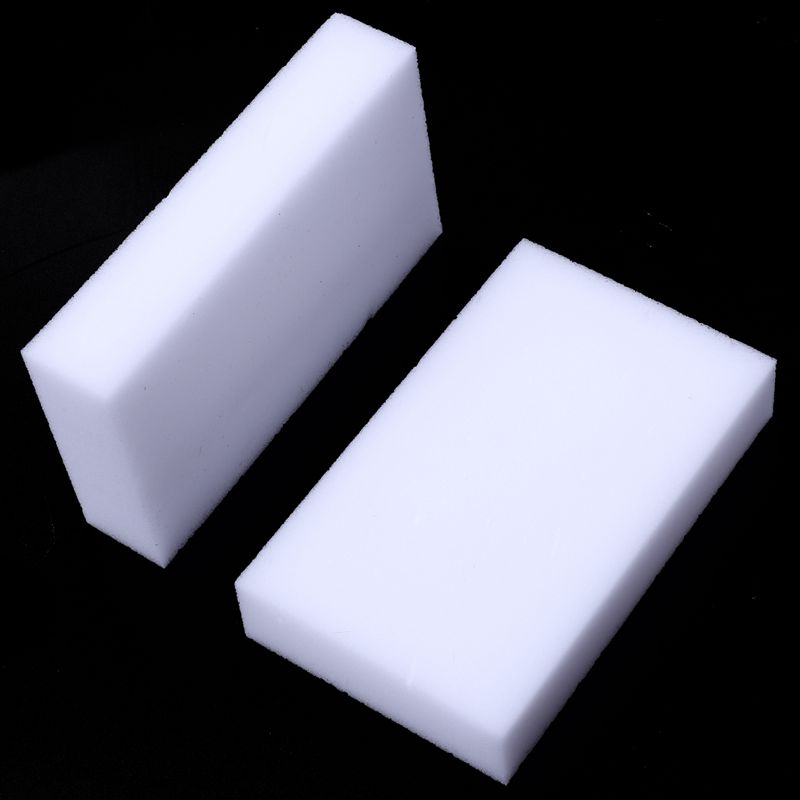 70Pcs white kitchen dishwashing sponge block, cleaning magic sponge block 10x6cmx2cm