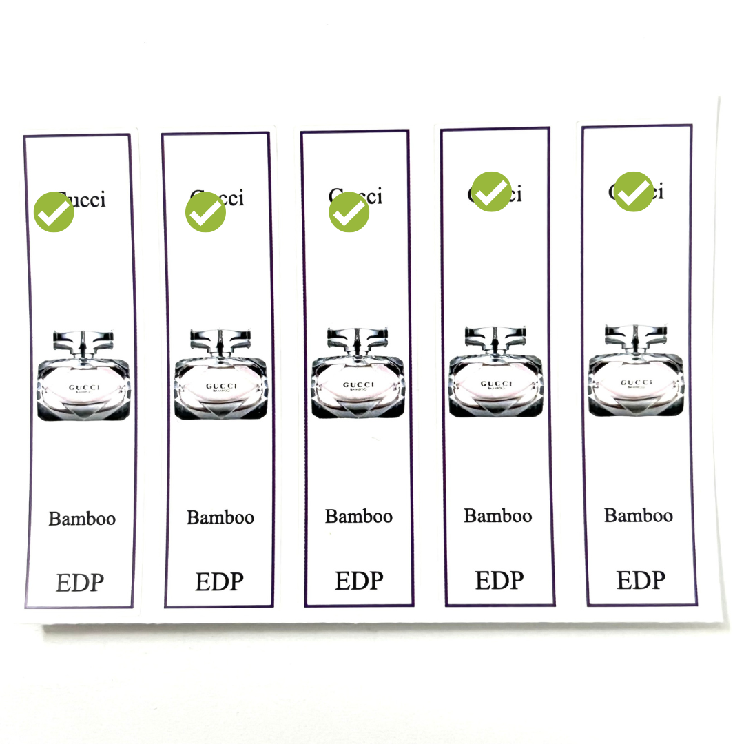 [Ho Chi Minh] combo 10 PCs sponge bottle sticker for full range extract bottle