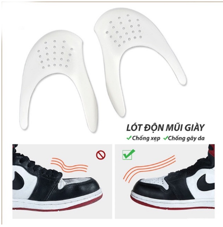 Đệm mũi giày chống nứt gãy bộ 2 miếng