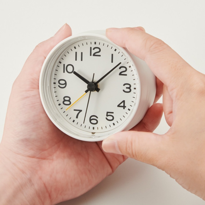 Muji Đồng Hồ Analog Báo Thức