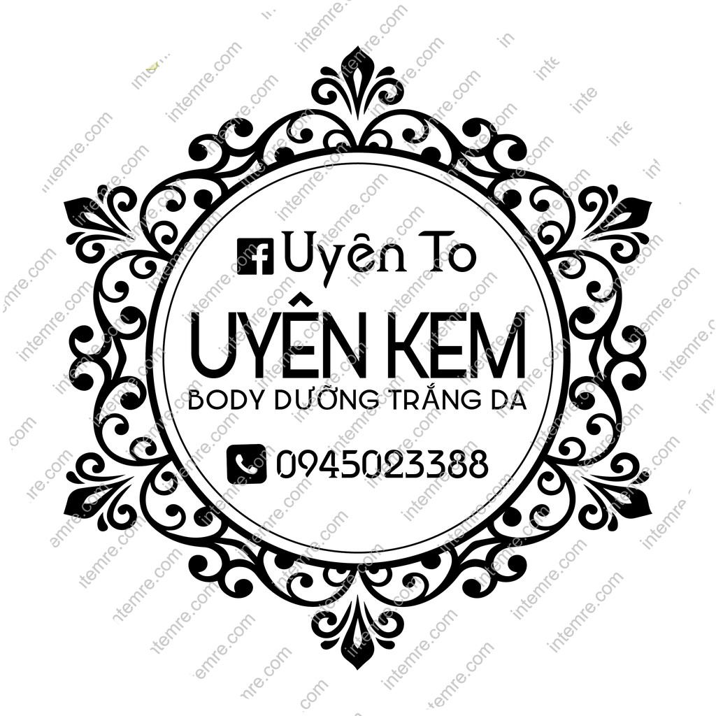 [Combo] Tem dán kem body giá rẻ đẹp 100c (team kem body)