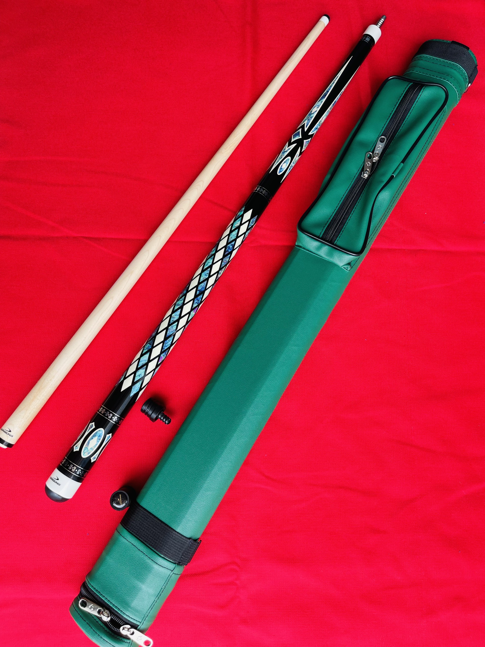 Combo cơ bida ba băng tầm trung Longonis flower restock 1539k
