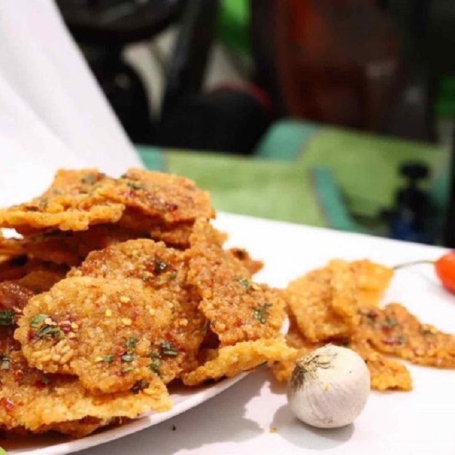 Cơm cháy bể mắm hành 2 túi chà bá