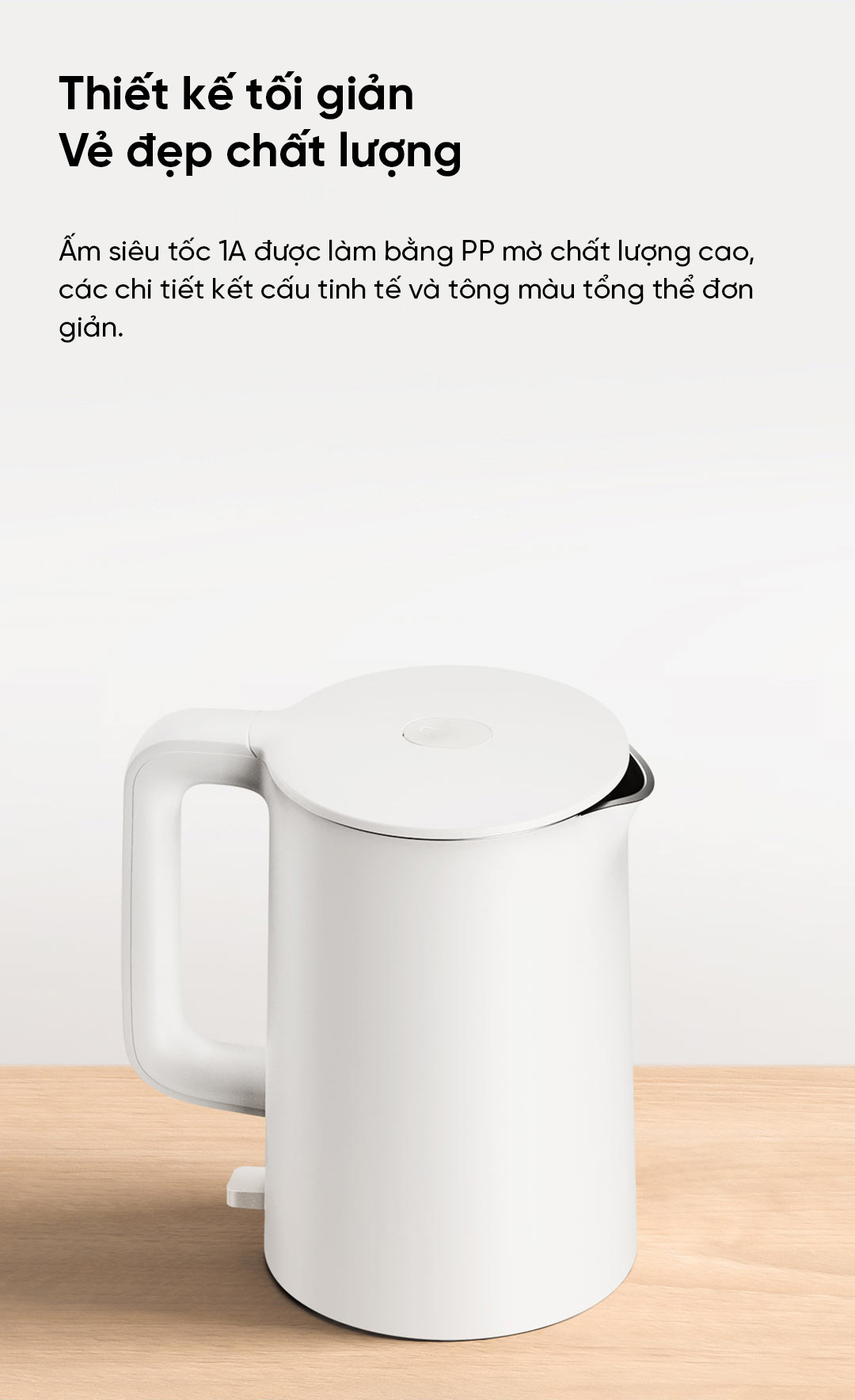 Ấm siêu tốc 1.5L Xiaomi 1A - MJDSH02YM