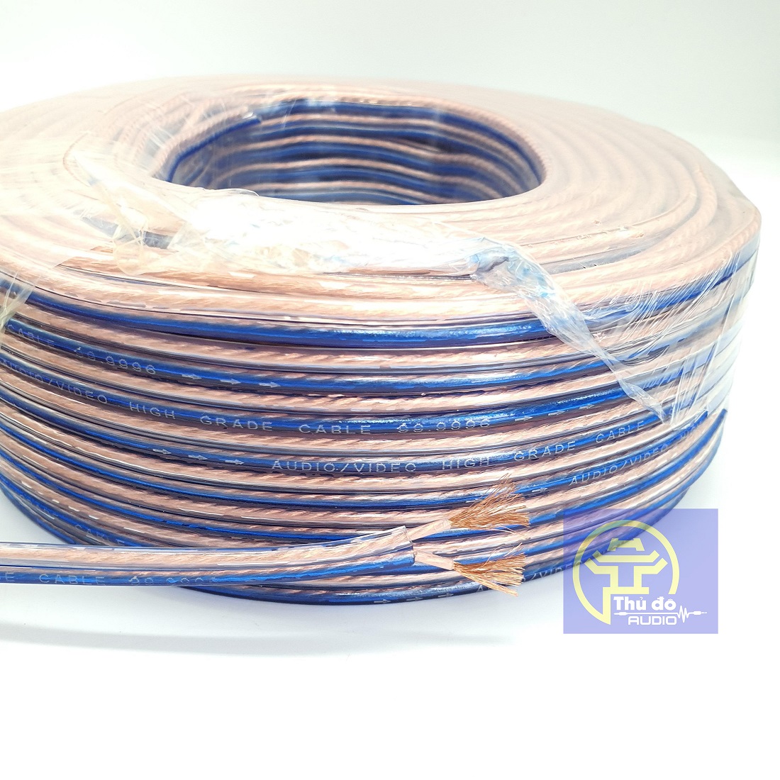 5 mét Dây cáp loa lõi 200 tim loại 1