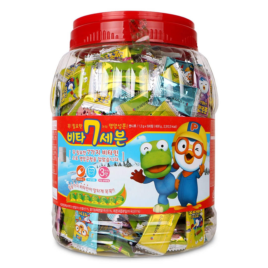Kẹo ngậm bổ sung vitamin Pororo Hàn Quốc