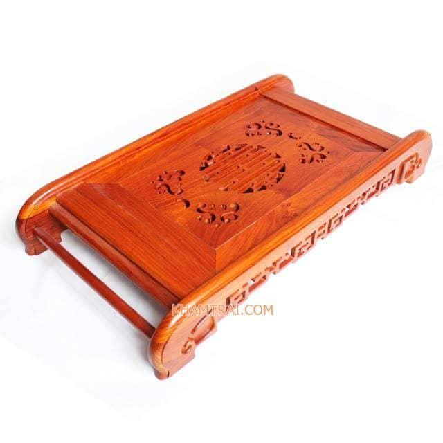 Khay trà gỗ hương cao cấp