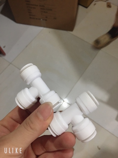 2 cút nối nhanh 3 đầu phi 10 máy lọc nước