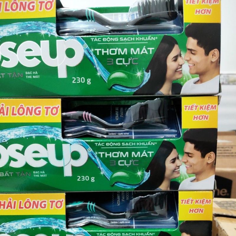 Kem Đánh Răng Closeup 180gr + 1 Tuýp 50g